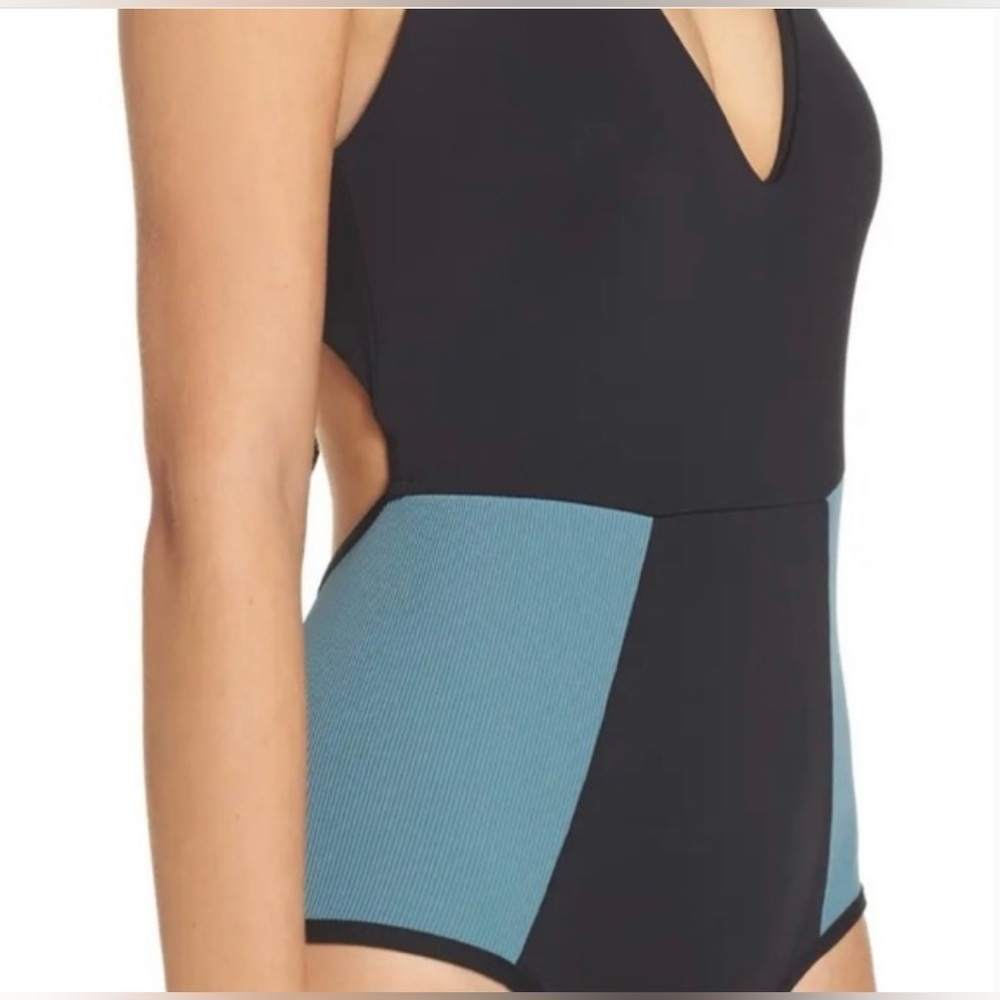 L*Space Fireside One Piece Swimsuit Size 12 In Black Beach - Picture 3 of 8